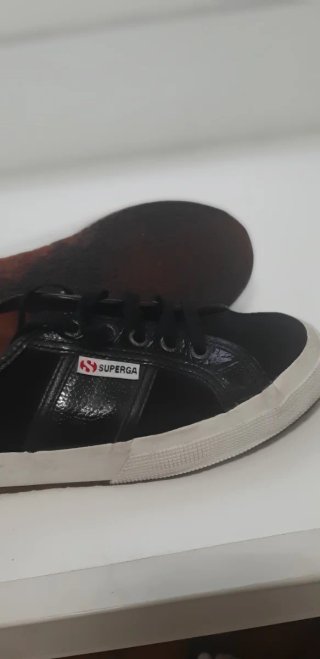 Zapatillas Superga Furla Negras
