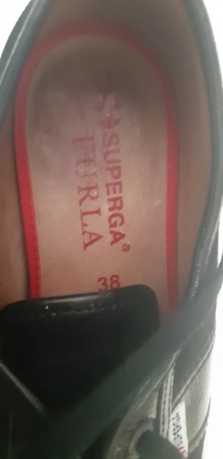 Zapatillas Superga Furla Negras