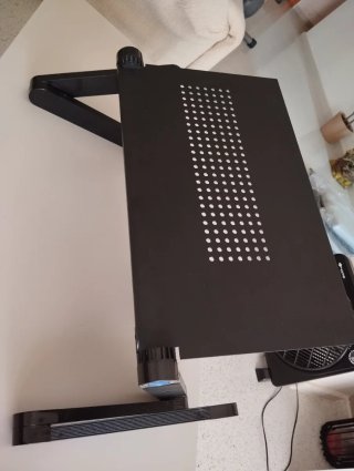 Mesa portátil aluminio multifuncional