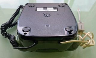 Teléfono teclas con manos libres antiguo Amper