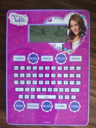 Vendo ordenador educativo infantil Disney Violetta