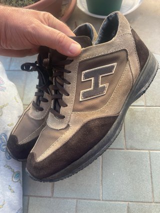 Scarpe Hogan beige/marrone