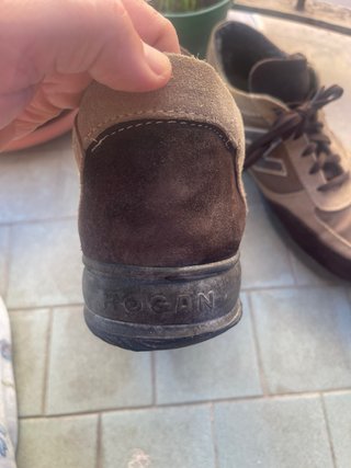 Scarpe Hogan beige/marrone