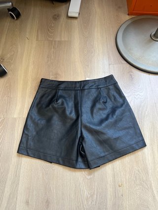 Cache Cache Falda-pantalón cuero Talla S