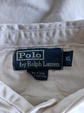 ralph lauren polo size XL white