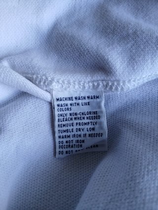 ralph lauren polo size XL white