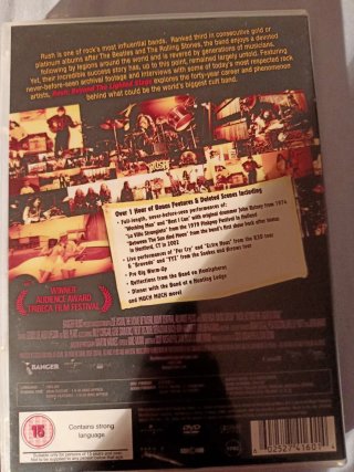 Rush: Beyond the Lighted Stage DVD