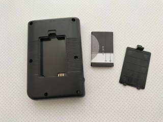 Mini consola videojuegos negra