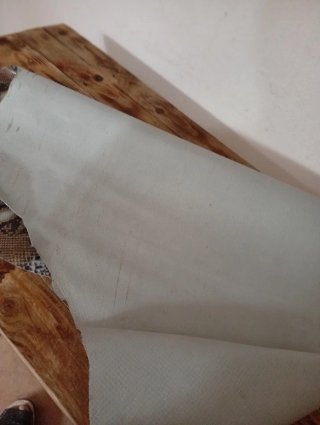 Retal Piel Vacuno Estampado Serpiente
