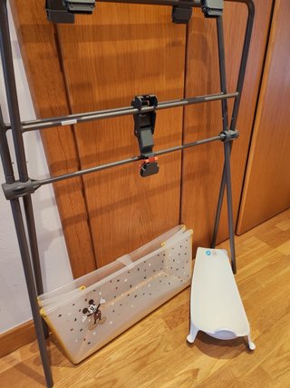 Bañera Stokke para bebé + soporte