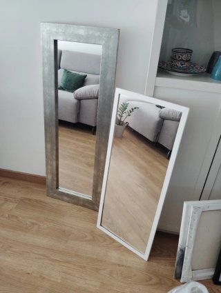 Espejo decorativo madera y cristal