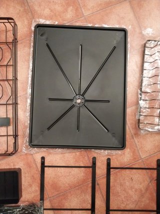 Escurridor de platos negro