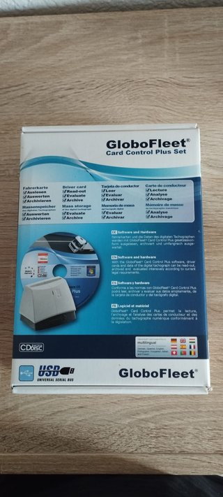 Lector Tarjetas Conductor + CD + Certificado