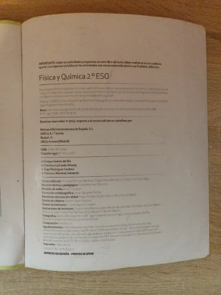 Física y químíca 2 ESO