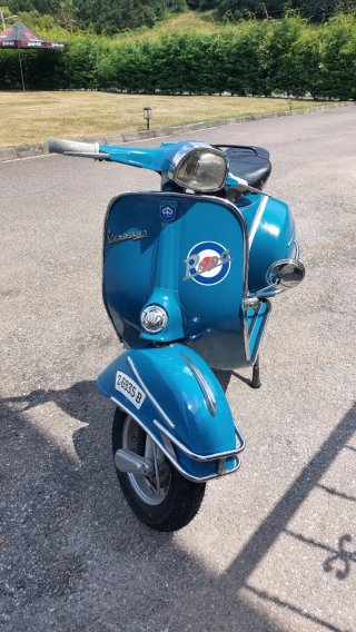 Vespa 1970 lista para rodar con ITV hasta 2028