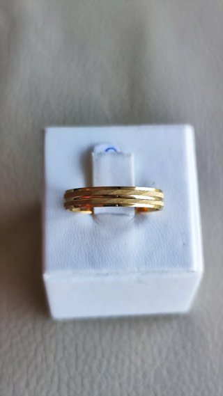 Anillo chapado hombre nuevo