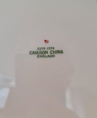 Bandeja Cauldon Bentick Porcelana Inglesa
