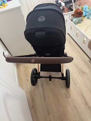 Cybex Priam capazo y Silla de Paseo Negra