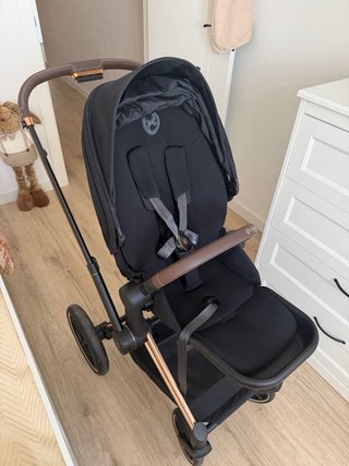Cybex Priam capazo y Silla de Paseo Negra
