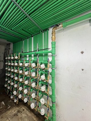 Batería de contadores: ampliación y traslado