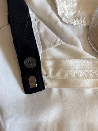 Pantalón Palazzo Zara Blanco