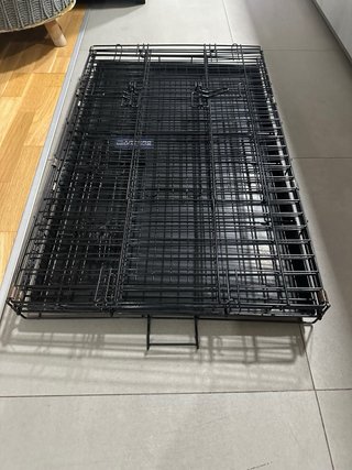 Jaula metálica grande para perros
