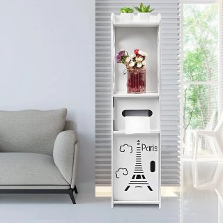 Colonna Mobiletto Bagno Bianco