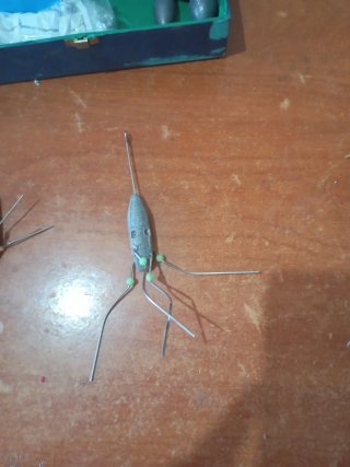Conjunto 3 plomadas de pesca