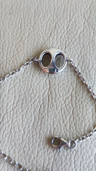 Bracciale in argento nuovo da donna