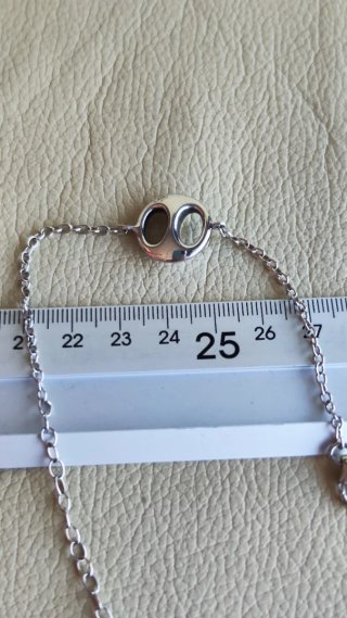 Bracciale in argento nuovo da donna