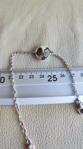 Bracciale in argento nuovo da donna