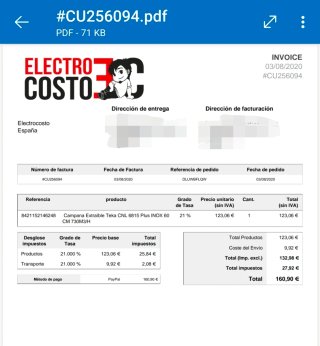 Teka CNL 6815 PLUS Campana Extractora