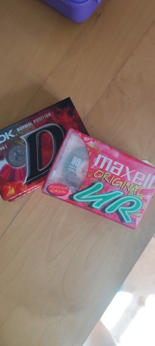 3 Cintas Cassette Maxell y TDK