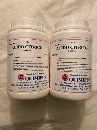 Ácido Cítrico 1Kg QUIMIPUR 1-