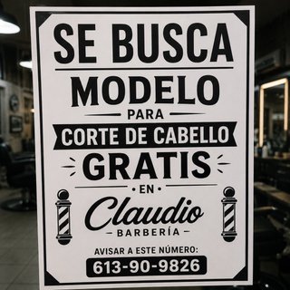 Se ofrece corte de cabello totalmente gratis!!