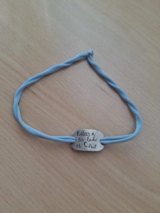 Pulsera hecha a mano Estar a tu lado