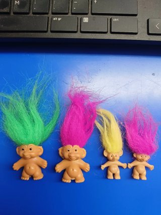 Set Mini Trolls Vintage Anni '90