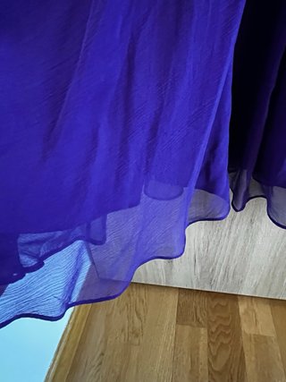 Vestido de fiesta morado