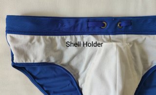 Costume da bagno blu uomo