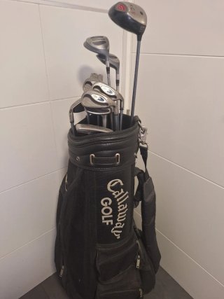 Bolsa y palos de golf Callaway