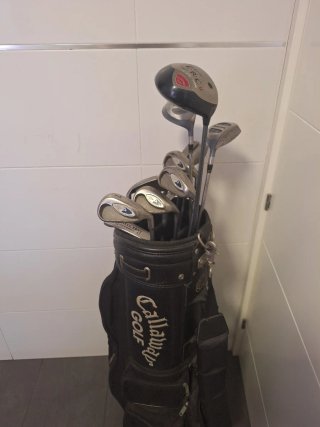Bolsa y palos de golf Callaway