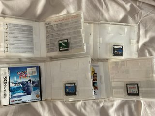 Cuatro Juegos de Nintendo Ds con sus Cajas