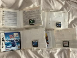 Cuatro Juegos de Nintendo Ds con sus Cajas