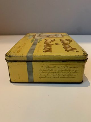 Scatola di Latta Plasmon vintage