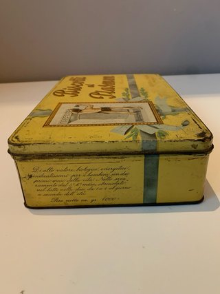 Scatola di Latta Plasmon vintage