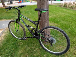 BICICLETA MONTAÑA DOBLE 45 FS
