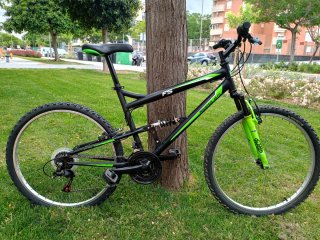 BICICLETA MONTAÑA DOBLE 45 FS
