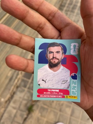 Cromos Tim Payne Mundial 2026