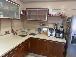 Cocina madera cerezo