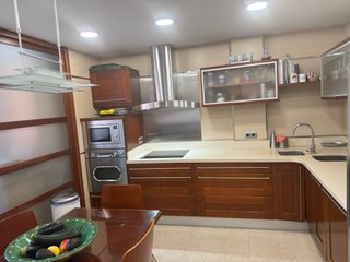 Cocina madera cerezo